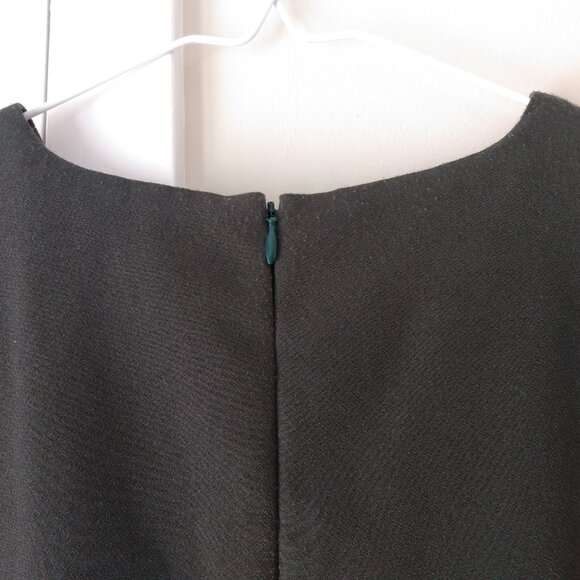 Amish Mennonite Cape Dress 38"B 30"W Handmade Modest Dark Green Fishtail Bottom - Picture 12 of 14